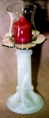 Leuchter mit Fliekerze